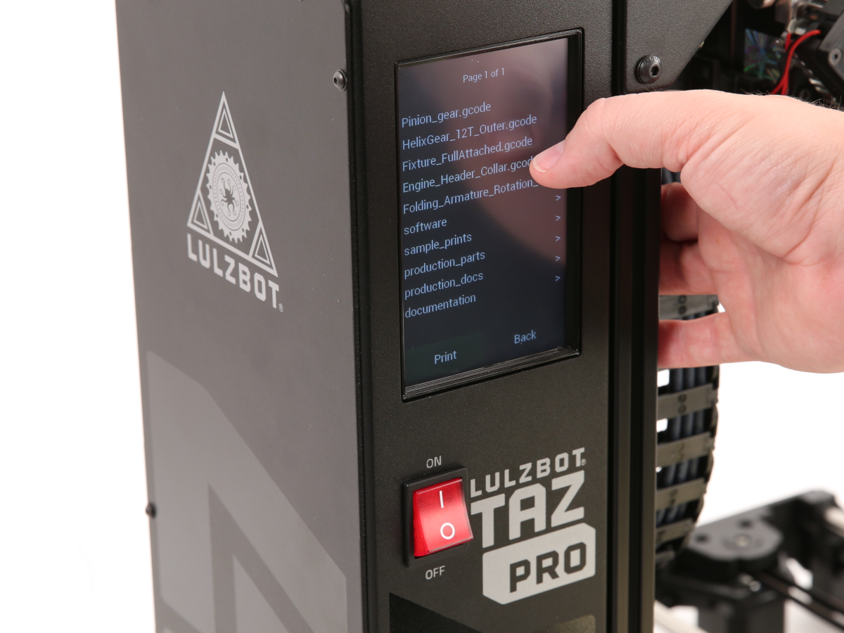 Lulzbot TAZ Pro S 3D Printer - Image 4