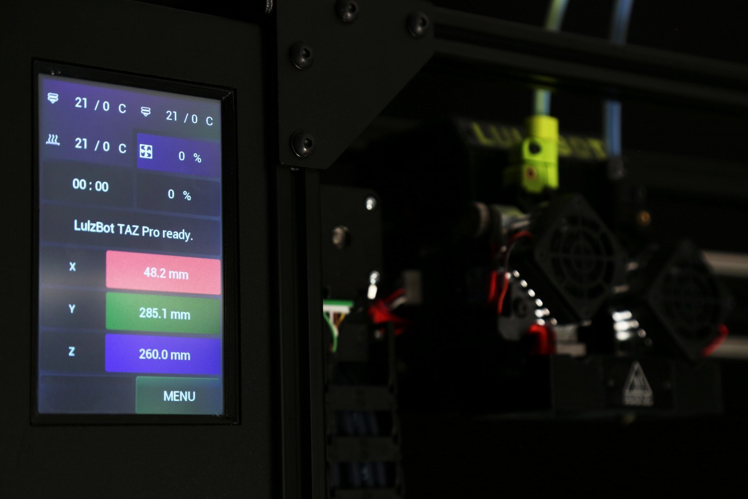Lulzbot TAZ Pro 3D Printer - Print Your Mind 3D